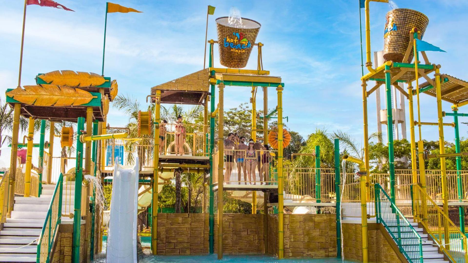 Hot Beach Resort Olímpia Eksteriør billede Splash Jungle Water Park